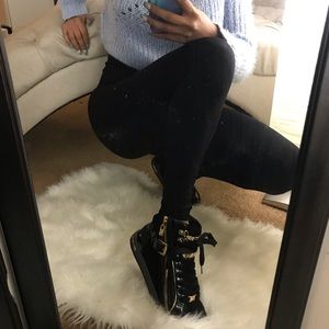 MK black sneakers